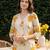 Women Floral Printed Regular Pure Cotton Kurta with Trousers