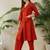 Pure Cotton A Line Kurta With Palazzos