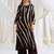 Women Striped Printed Beads and Stones Kurta with Palazzos
