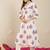 Women Floral Printed Regular Pure Cotton Kurta with Trousers