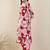 Women Floral Printed Pleated Pure Cotton Kurta with Trousers