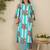 Women Floral Printed Regular Pure Cotton Kurta with Trousers