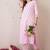 Floral Printed Round Neck Pure Cotton Straight Kurta With Trouser