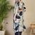 Floral Printed Pure Cotton Kurta with Trousers