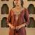 Women Solid Embroidered Kurta with Trousers