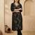 Women Floral Embroidered Regular Thread Work Kurta with Trousers