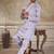  satin silk embroidery and mirror work mens modi jacket kurta pajama