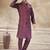  satin silk embroidery and mirror work mens modi jacket kurta pajama
