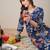 Women Floral Printed Regular Pure Cotton Kurta with Trousers