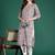 Paisley Printed Pure Cotton Kurta with Trousers