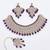 Purple kundan choker necklace set with earrings & maang tikka | indian bridal wedding & bollywood festival jewelry