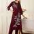 Women Floral Printed Regular Pure Cotton Kurta with Trousers