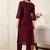 Women Floral Printed Regular Pure Cotton Kurta with Trousers