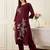 Women Floral Printed Regular Pure Cotton Kurta with Trousers
