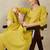 Women Pleated Kurta with Trousers