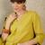 Women Pleated Kurta with Trousers