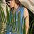 Women Floral Printed Regular Linen Kurta with Trousers
