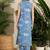 Women Floral Printed Regular Linen Kurta with Trousers