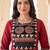 Women Ethnic Motifs Embroidered Regular Mirror Work Pure Cotton Kurta with Trousers & With Dupatta