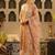 Ethnic Motifs Woven Design Zari Round Neck Straight Kurta & Trousers With Dupatta