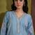 Women Floral Embroidered Regular Thread Work Kurta with Trousers & With Dupatta