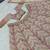 light peach georgette mirror work lehenga set