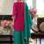Women Ethnic Motifs Embroidered Regular Mirror Work Kurta with Palazzos & With Dupatta