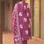 Women Floral Printed Regular Mirror Work Pure Cotton Kurta with Trousers & With Dupatta