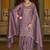 Women Paisley Embroidered Regular Beads and Stones Kurta with Palazzos & With Dupatta