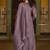 Women Paisley Embroidered Regular Beads and Stones Kurta with Palazzos & With Dupatta
