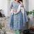 Women Floral Printed Regular Mirror Work Pure Cotton Kurta with Trousers & With Dupatta