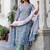 Women Floral Printed Regular Mirror Work Pure Cotton Kurta with Trousers & With Dupatta