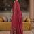 Women Ethnic Motifs Embroidered Regular Sequinned Kurta with Sharara & With Dupatta