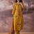 Ethnic Motifs Embroidered Regular Thread Work Kurta With Trousers & Dupatta