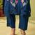 Women Floral Embroidered Kurta with Trousers