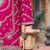 Floral Embroidered Sequinned Chinon Straight Kurta With Palazzos & Dupatta