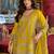 Women Ethnic Motifs Embroidered Kurta with Sharara & With Dupatta