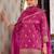 Women Ethnic Motifs Embroidered Mirror Work Kurta with Palazzos & With Dupatta