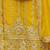 Floral Embroidered V-Neck Zari Organza Kurta With Trousers And Dupatta