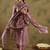 Floral Printed Thread Work Chanderi Silk Straight Kurta with Trouser & Dupatta