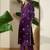 Women Ethnic Motifs Printed Regular Thread Work Pure Cotton Kurta with Trousers