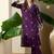 Women Ethnic Motifs Printed Regular Thread Work Pure Cotton Kurta with Trousers