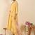 Women Floral Embroidered Regular Thread Work Kurta with Trousers & With Dupatta