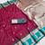 Maroon soft banarasi silk saree with zari weaving  design with contrast blouse