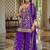 Women Ethnic Motifs Embroidered Regular Kurta with Sharara & With Dupatta