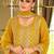 Adults-Women Woven Design Embroidered Kurta with Trousers & Dupatta