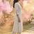 Women Striped Regular Thread Work Kurta with Trousers
