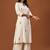 Women Ethnic Motifs Embroidered Regular Thread Work Pure Cotton Kurta with Palazzos