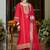 Women Ethnic Motifs Embroidered A-Line Kurta with Trousers & Dupatta