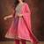 Women Bandani Print Regular Gotta Patti Kurta with Trousers & Dupatta